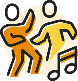 Icon of People Dancing