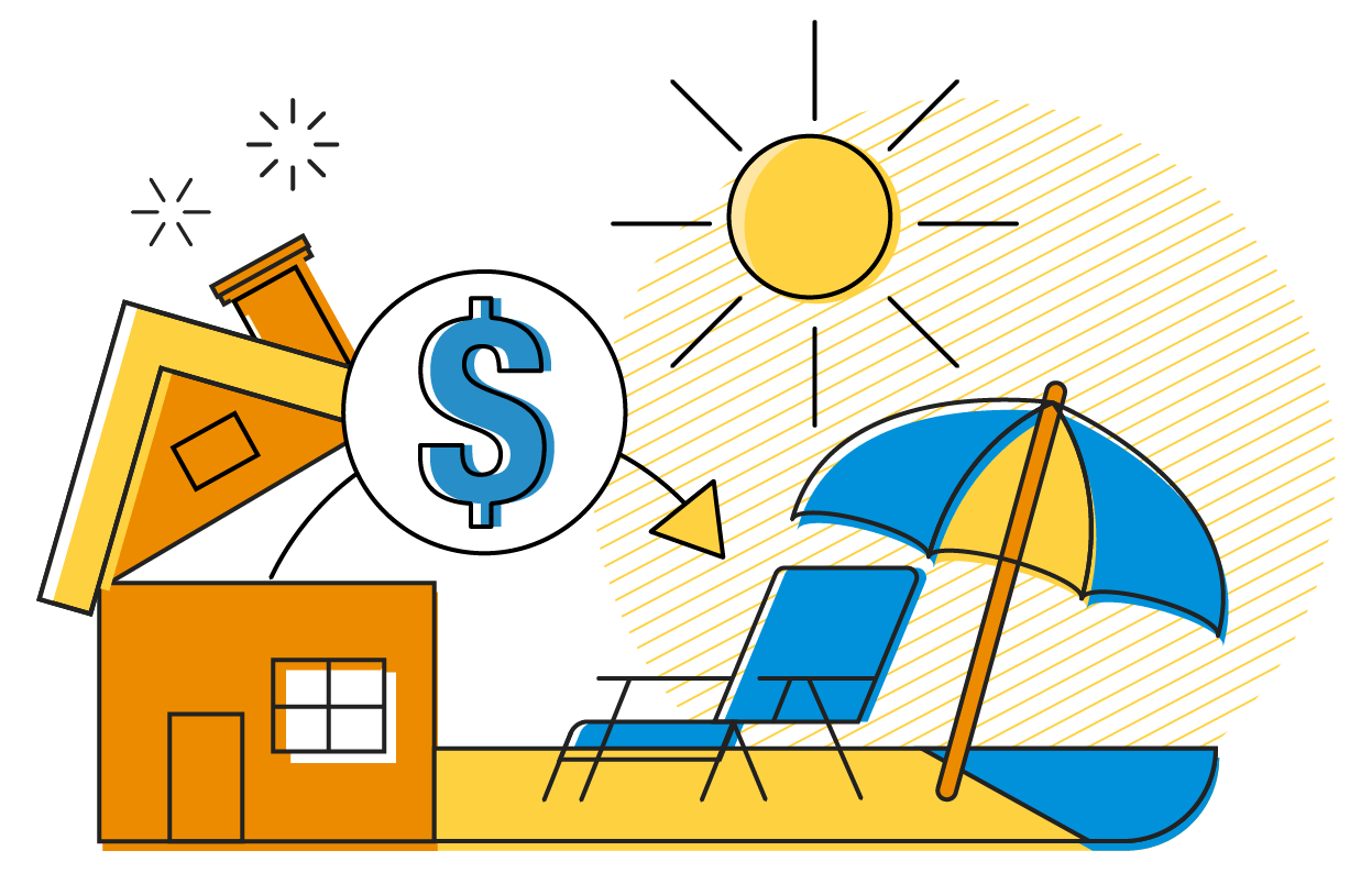 Reverse mortgage illustration