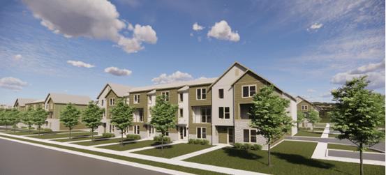 a townhome complex