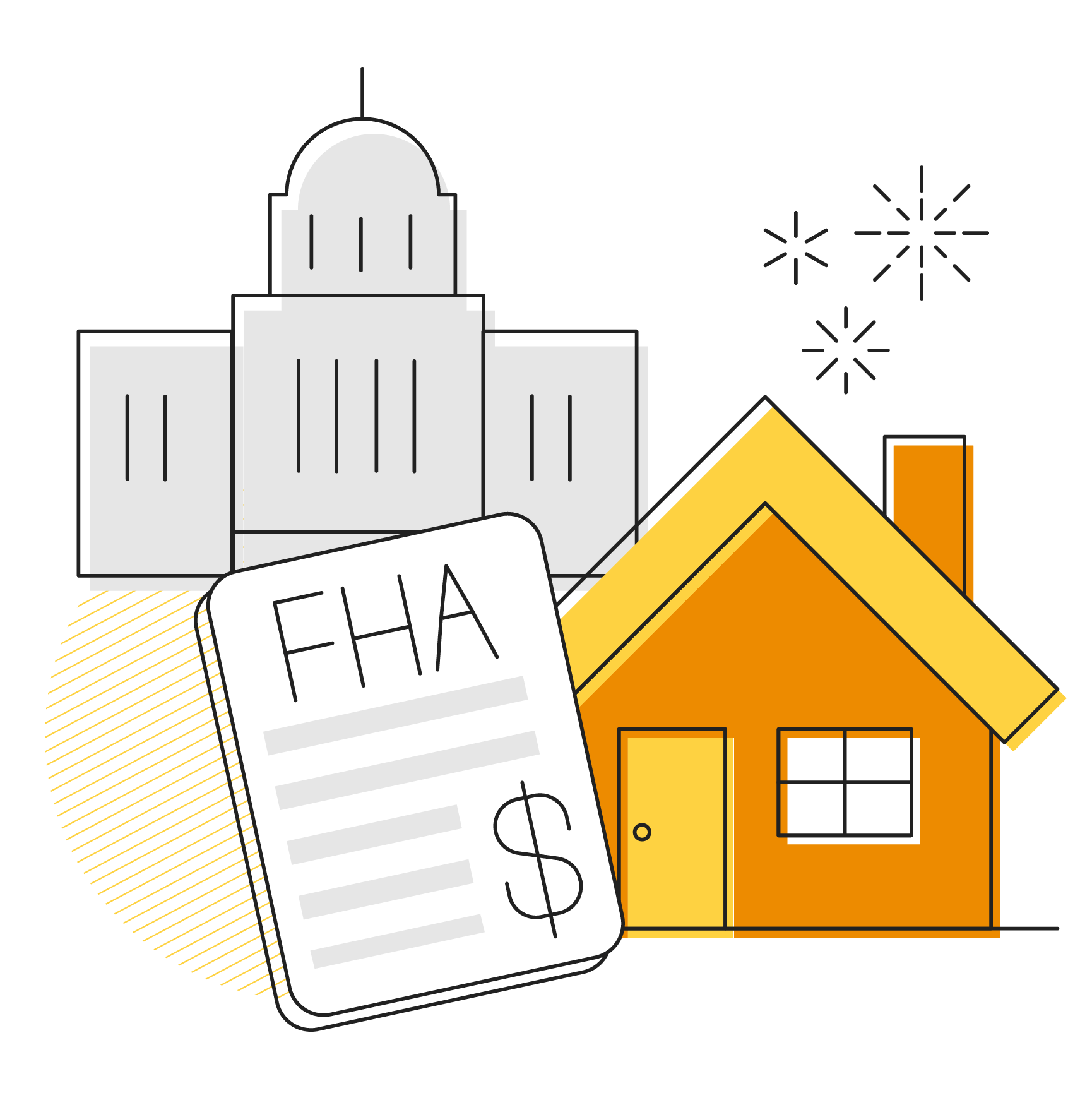 FHA mortgage illustration