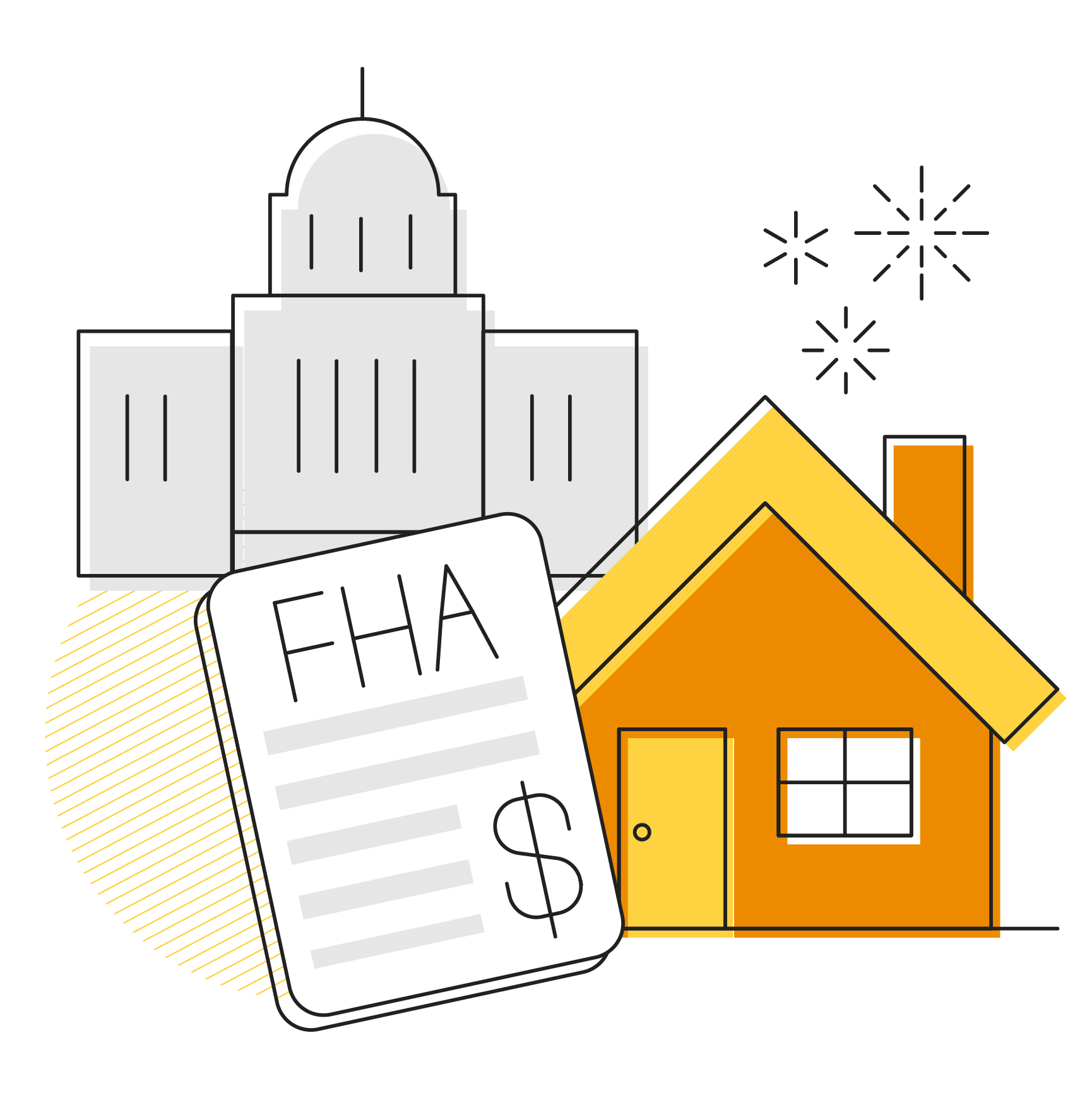FHA mortgage illustration