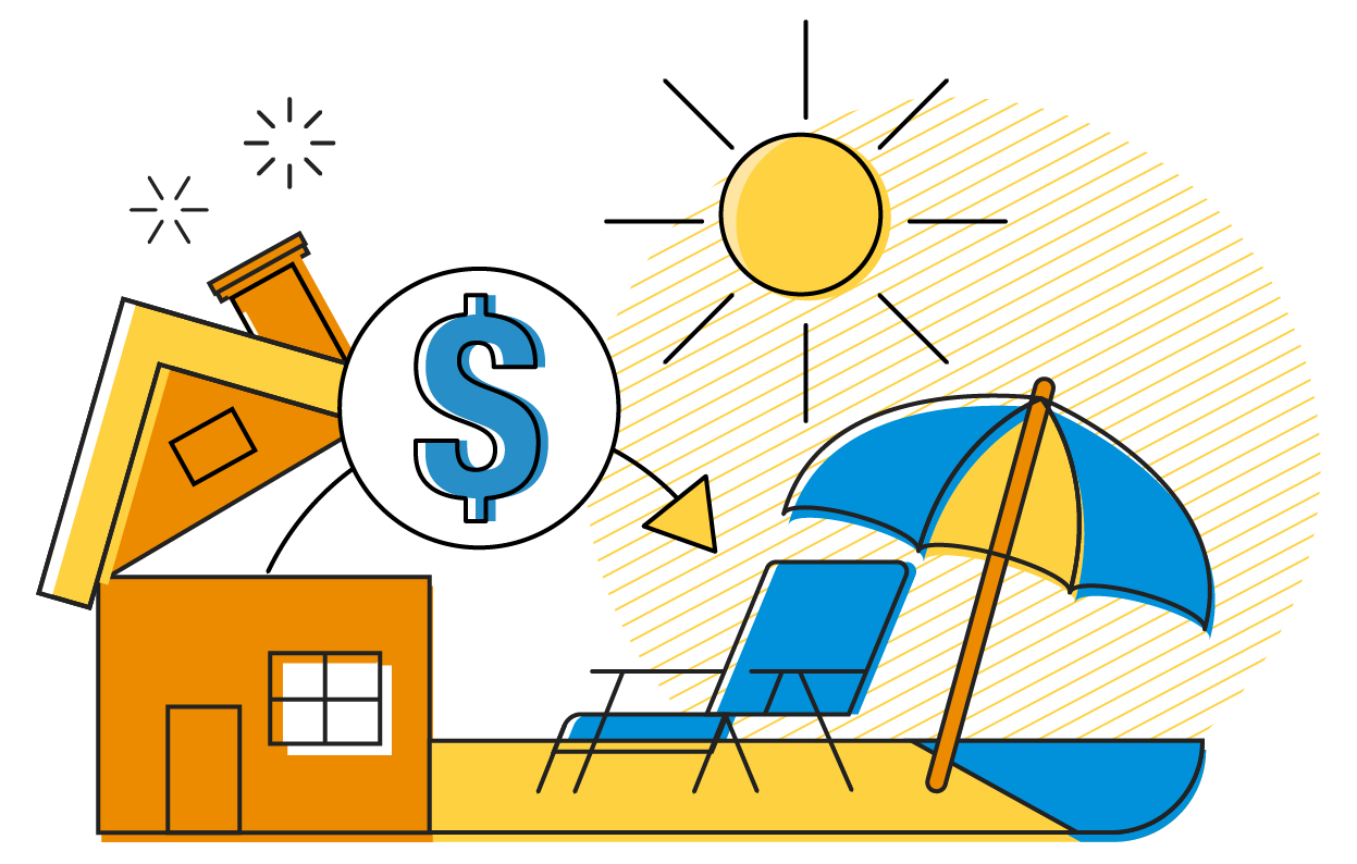 Reverse mortgage illustration