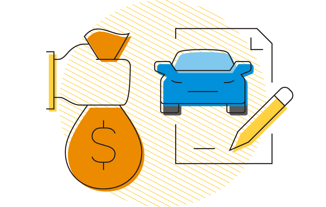 Auto loan illustration